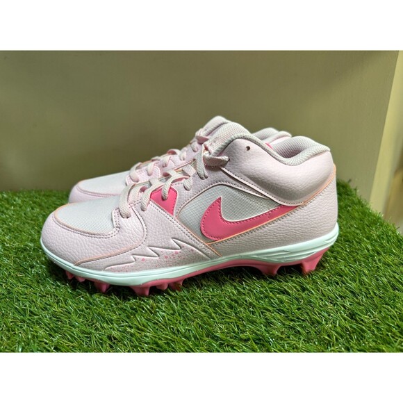 Air Jordan Stadium 90 Low MCS Pink Football Cleats Men’s Size 11 HQ0210-600 NEW main image 7